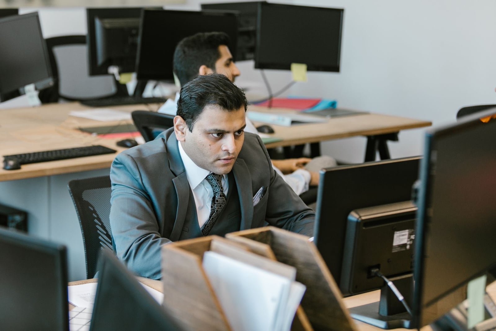 Indian accounting professionals working in a CA office with Miracle Accounting Software